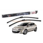 Комплект двірників на Renault Megane 3 2008-2016 — Bosch AeroTwin